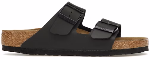 Birkenstock Arizona Version Black Brown Unisex Slippers 51791 Birkenstock Arizona Version Black Brown Unisex Slippers 51791