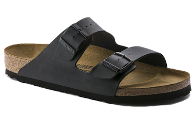 Birkenstock Arizona Version Black Brown Unisex Slippers