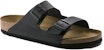 Selipar Uniseks Birkenstock Arizona Versi Hitam Coklat 51791