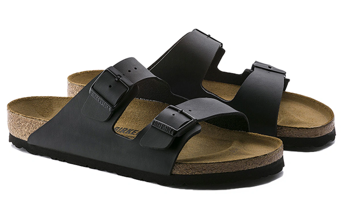 Birkenstock Arizona Version Black Brown Unisex Slippers