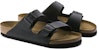 Selipar Uniseks Birkenstock Arizona Versi Hitam Coklat 51791