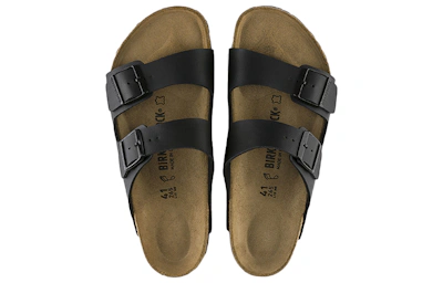 Birkenstock Arizona Version Black Brown Unisex Slippers