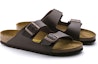 Shop Selipar Uniseks Birkenstock Arizona Coklat Versi 51701