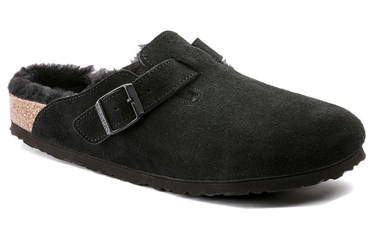 Lookbook Birkenstock Boston 'Corcho Negro con Piel' 259881