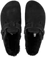 Purchase Birkenstock Boston '黑色軟木毛絨' 259881