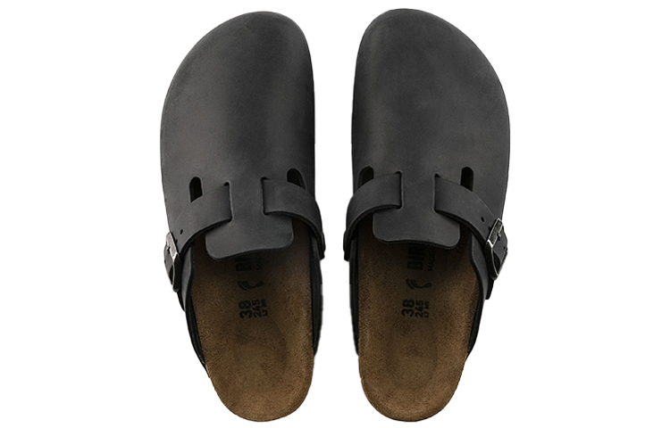 Birkenstock Boston 'Black Leather' 圖 5