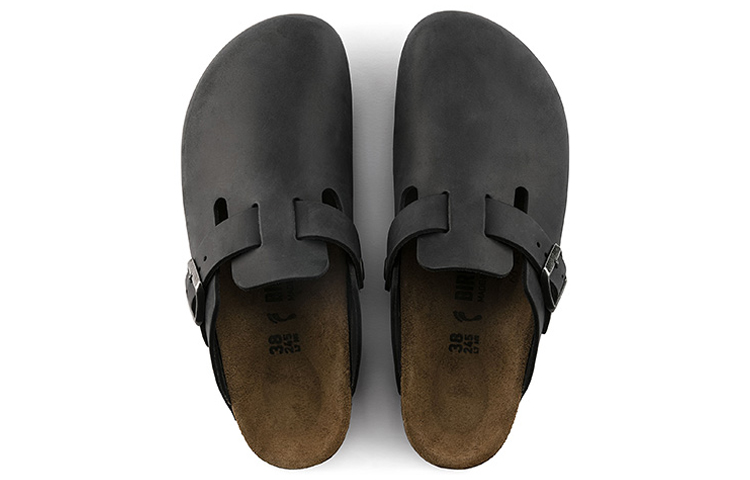 Purchase ビルケンシュトック ボストン 'ブラックレザー' 59463