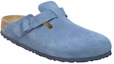 Order Birkenstock 絨面 百搭舒適時尚 包頭拖鞋 男女同款 藍色