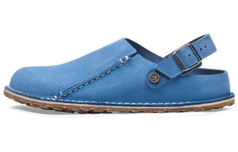 Birkenstock Lutry PRM Suede Elemental 'Blue'