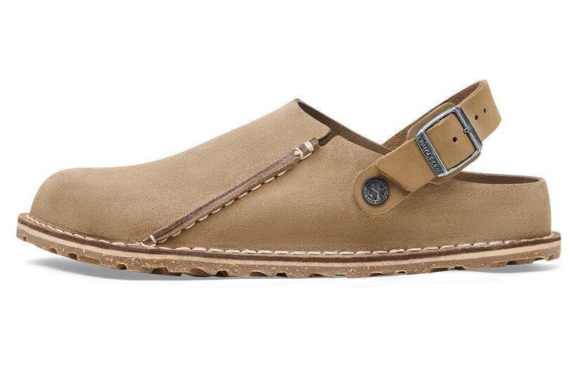 Birkenstock Lutry Suede Gray Taupe 'Brown' 1025297