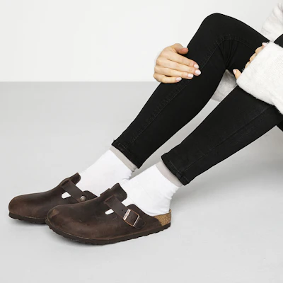 Birkenstock Boston 'Havana Brown' Coklat Tua 860133 Details for Birkenstock Boston 'Havana Brown' Coklat Tua 860133