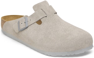 Birkenstock Boston Suede Stone Coin 'Beige' 1027688 Order Birkenstock Boston Suede Stone Coin 'Beige' 1027688