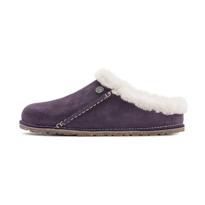 Birkenstock Boston 'Purple Fleece'