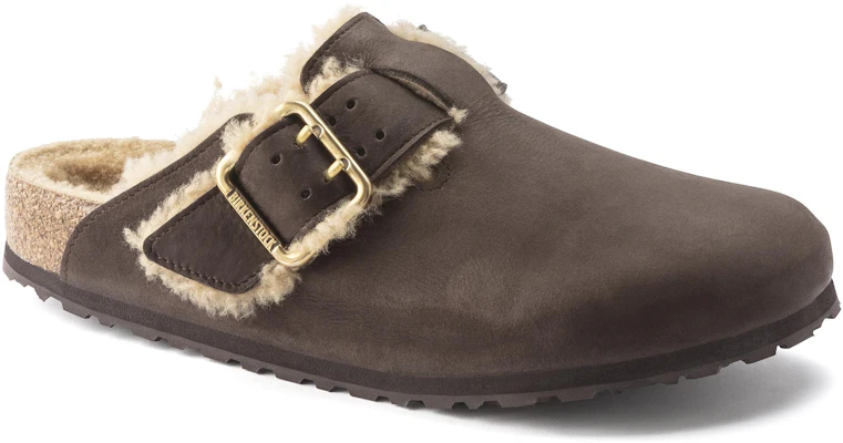 Birkenstock Boston 皮革 休閒舒適 包頭拖鞋 男款 咖啡色 常規版 Lookbook Birkenstock Boston 皮革 休閒舒適 包頭拖鞋 男款 咖啡色 常規版