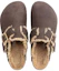 Purchase Birkenstock Boston 皮革 休閒舒適 包頭拖鞋 男款 咖啡色 常規版