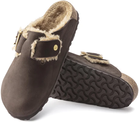 Birkenstock Boston 皮革 休閒舒適 包頭拖鞋 男款 咖啡色 常規版 Details for Birkenstock Boston 皮革 休閒舒適 包頭拖鞋 男款 咖啡色 常規版