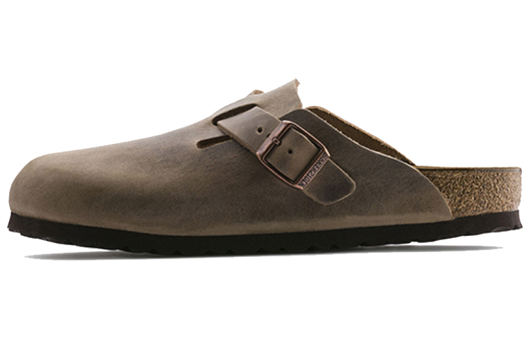 Buy Birkenstock Boston系列 包頭時尚拖鞋 常規版 煙草色 男女同款