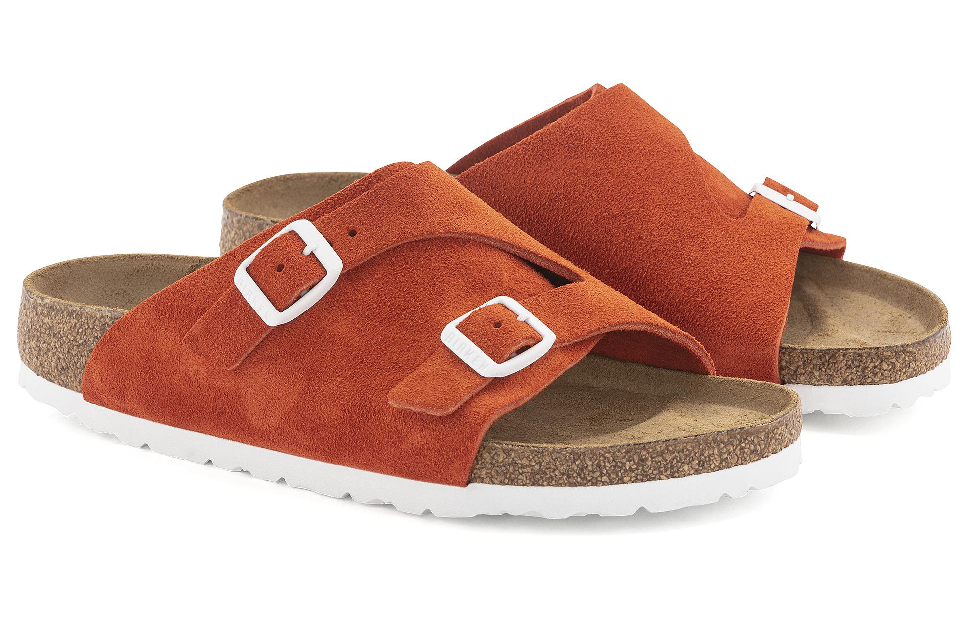 Lookbook 비르켄스탁 보스턴 토마토 레드 (Birkenstock Boston Tomato Red) 1025001