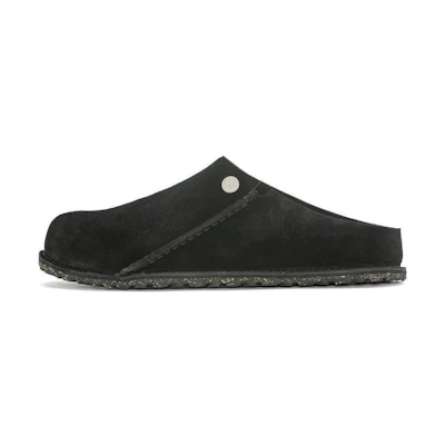 Birkenstock Boston 'Velvet Black Narrow'