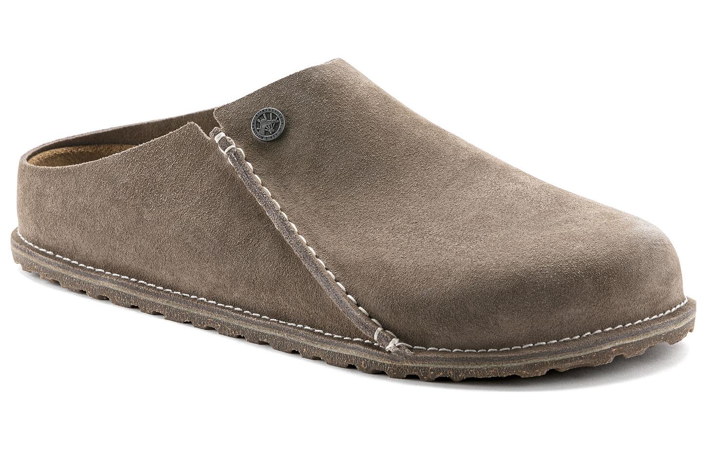 Birkenstock Boston 'Velvet Grey-Brown' 圖 2