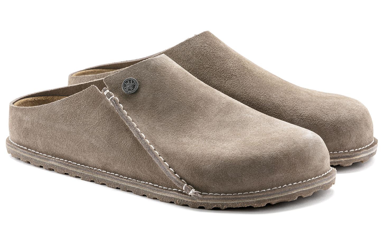 Birkenstock Boston 'Velvet Grey-Brown' 圖 3