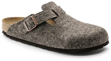 Lookbook Birkenstock Boston 'Wool Felt Cokelat' 160583