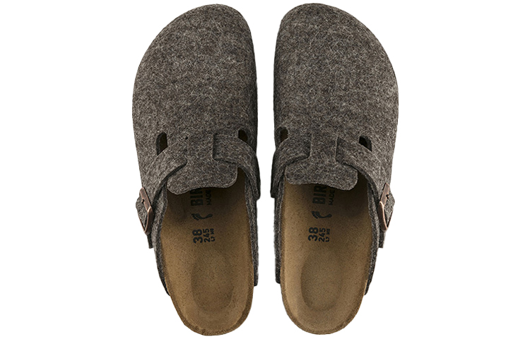 Purchase Birkenstock Boston '羊毛氈棕色' 160583