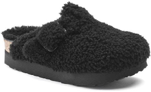 Birkenstock Boston Hebilla Grande Forrado Teddy Negro 1021734 Order Birkenstock Boston Hebilla Grande Forrado Teddy Negro 1021734