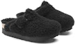 Lookbook Birkenstock Boston Big Buckle Shearling Teddy Hitam 1021734