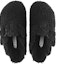 Shop Birkenstock Boston Big Buckle Shearling Teddy Hitam 1021734
