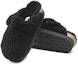 Purchase Birkenstock Boston Big Buckle Shearling Teddy Hitam 1021734