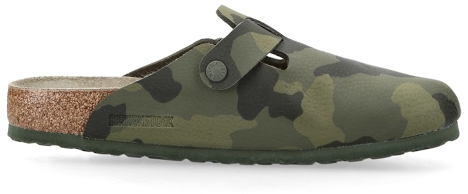 Birkenstock Boston Birko-Flor Desert Soil Warna Hijau Camo 1023211 Order Birkenstock Boston Birko-Flor Desert Soil Warna Hijau Camo 1023211