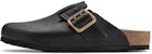 Birkenstock Boston Kulit Hitam Berani 1022577