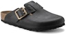 Birkenstock Boston Kulit Hitam Berani 1022577