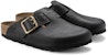 Birkenstock Boston Kulit Hitam Berani 1022577