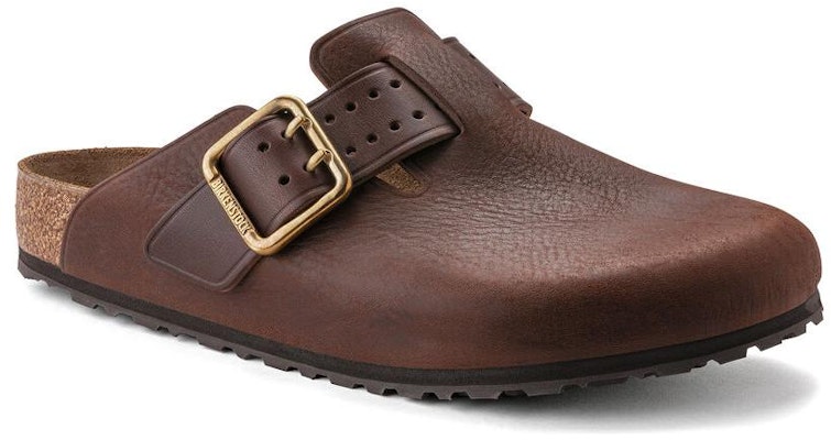 Birkenstock Boston Bold Natural Leather 'Roast' 1022589 Order Birkenstock Boston Bold Natural Leather 'Roast' 1022589