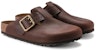 Birkenstock Boston Kulit Asli 'Roast' 1022589