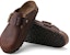 Birkenstock Boston Kulit Asli 'Roast' 1022589