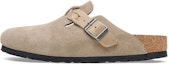 Buy Birkenstock Boston Tali Bersaiz Suede Taupe 1026667
