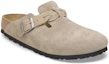 Order Birkenstock Boston Tali Bersaiz Suede Taupe 1026667