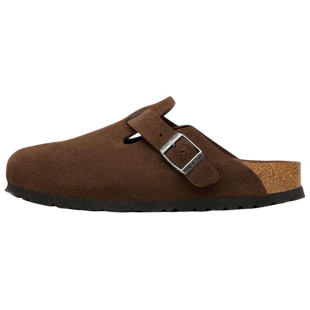 Birkenstock Boston Casual Retro Breathable Clogs Brown Narrow Fit . 1031637