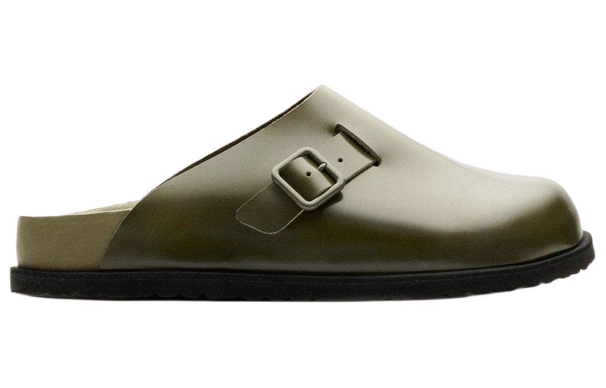 Birkenstock Boston Clog 'Green Leather' 圖 2