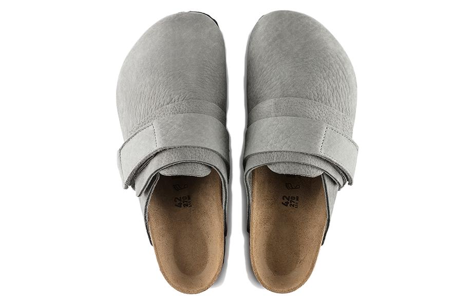 Birkenstock Boston Clog Narrow 'Whale Grey Suede' 圖 4