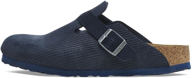 Birkenstock 圓頭平跟 包頭拖鞋 男女同款 深藍色 標準款 Buy Birkenstock 圓頭平跟 包頭拖鞋 男女同款 深藍色 標準款