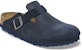 Birkenstock Boston Embossed Corduroy Suede Midnight Lelaki/Wanita 1026108/1026137