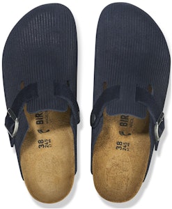 Birkenstock 圓頭平跟 包頭拖鞋 男女同款 深藍色 標準款 Shop Birkenstock 圓頭平跟 包頭拖鞋 男女同款 深藍色 標準款