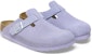 Birkenstock Boston Corduroy Suede Ungu Kabus. 1026136/1026126