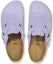 Shop Birkenstock Boston Corduroy Suede Ungu Kabus. 1026136/1026126