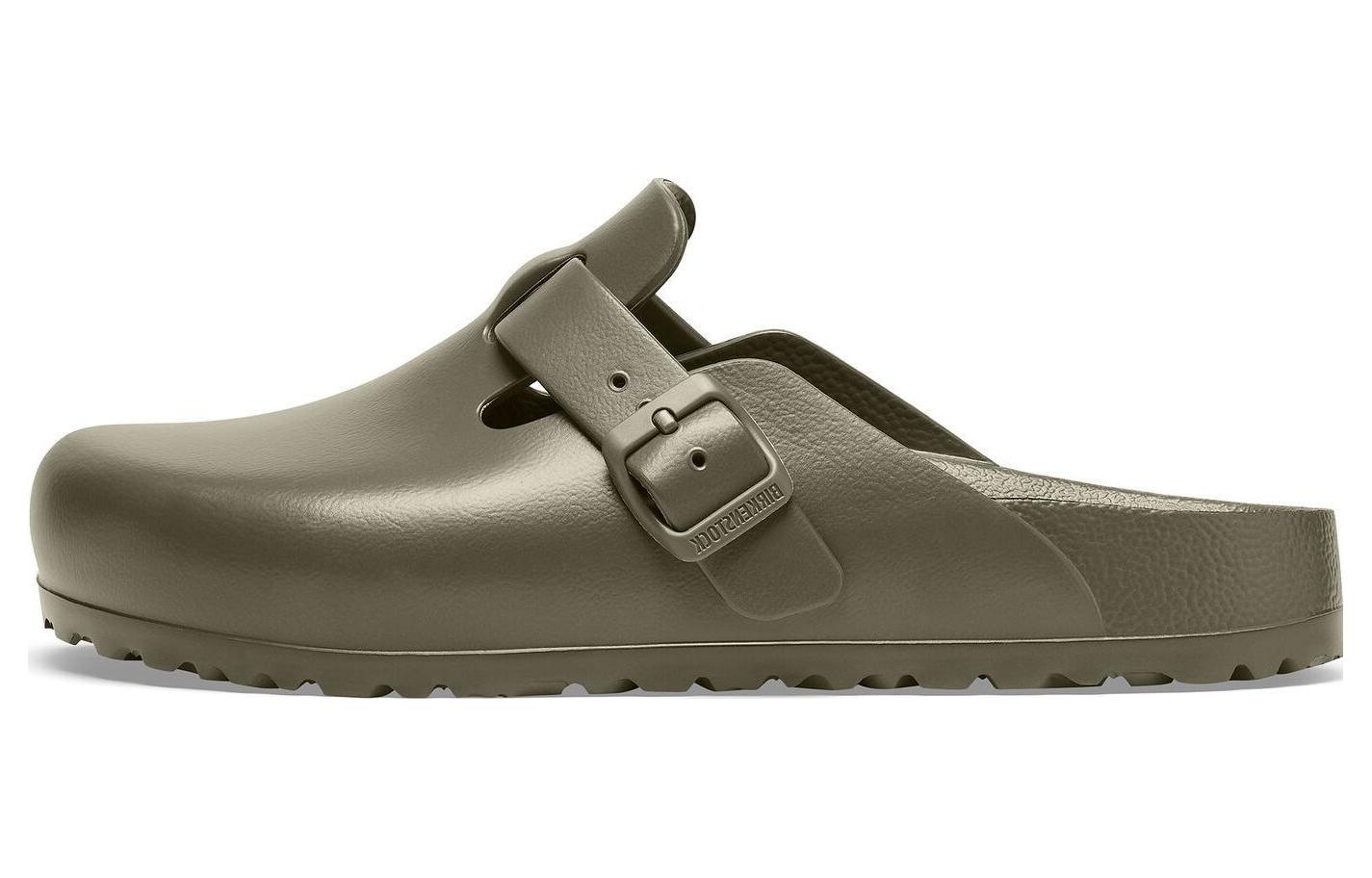 Birkenstock Boston Essentials EVA Clog Green Casual Breathable Slippers 1026215