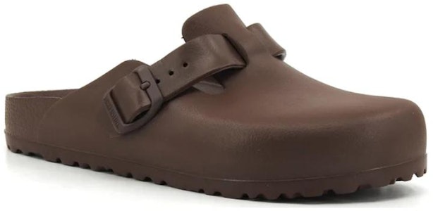 勃肯 皮革 潮流百搭 套腳 包頭拖鞋 女款 深棕色 Order 勃肯 皮革 潮流百搭 套腳 包頭拖鞋 女款 深棕色
